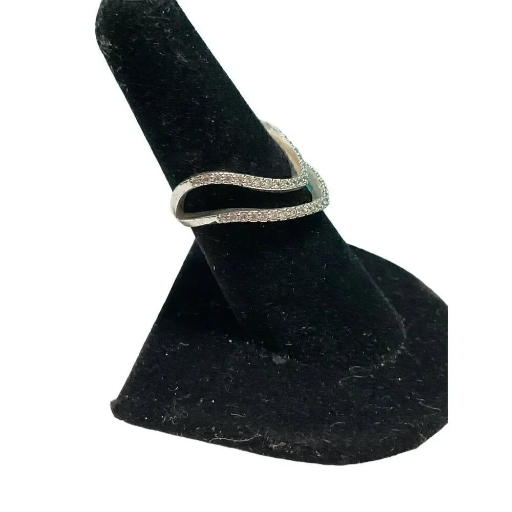 Modern CZ ring